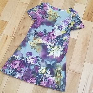 ASOS petite floral print A-line dress